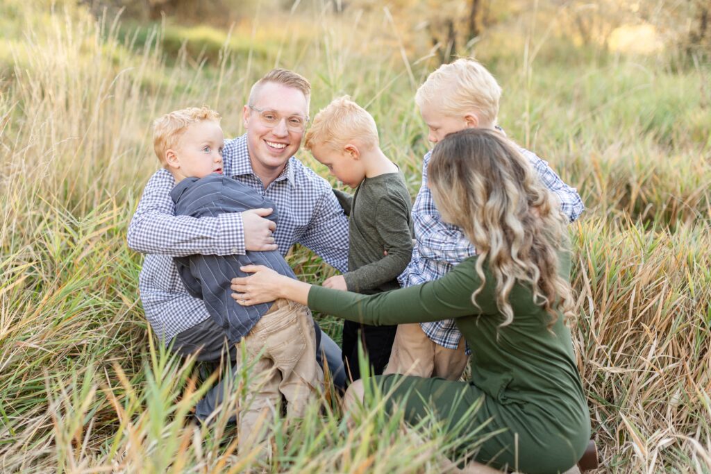 Family picture in American Fork Utah